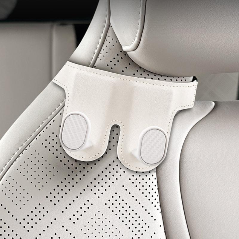 Car Interior Storage Hook Automotive Back Seat Hook for Handbag Purse Umbrella Heavy Duty Car Headrest Hook Organizer