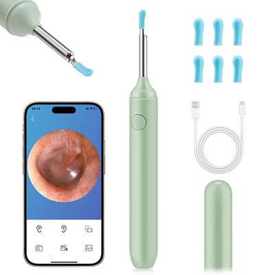 Умный визуальный очиститель ушей HD для удаления ушной серы, многоразовый ушной ершик, зарядка через USB-C, эндоскопический инструмент для ухода за ушным каналом для Android IOS