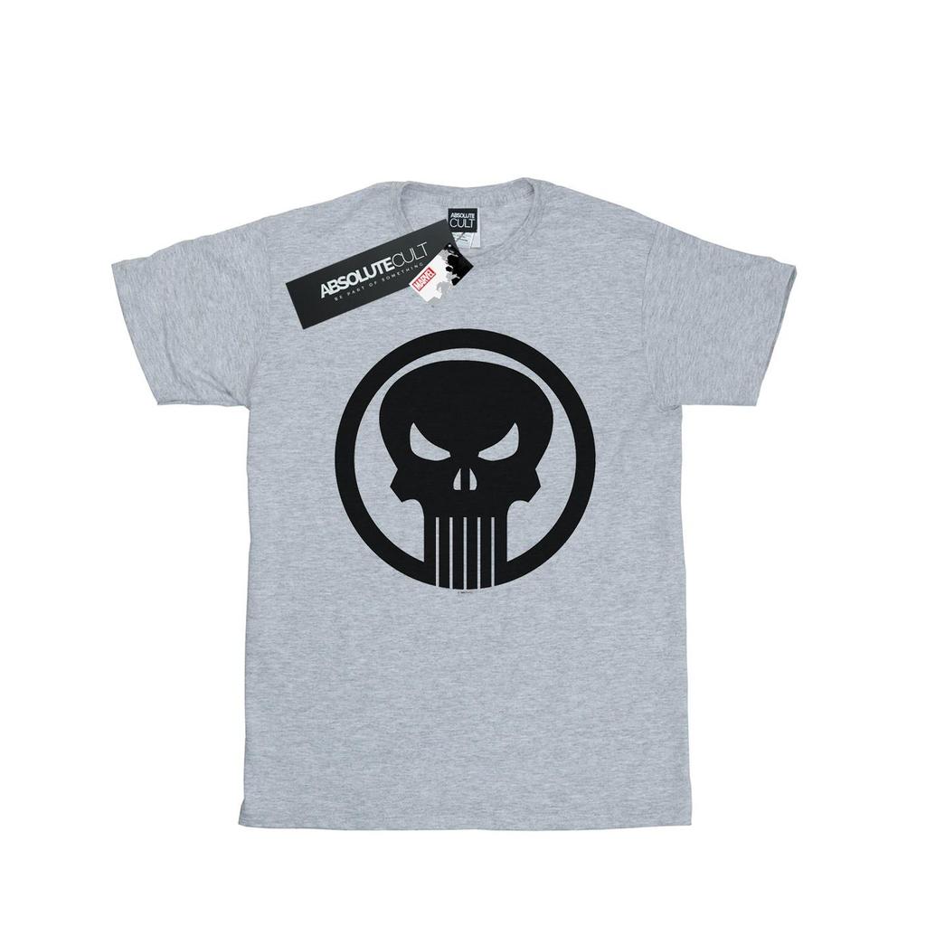 Marvel Мужская футболка Punisher Skull Circle