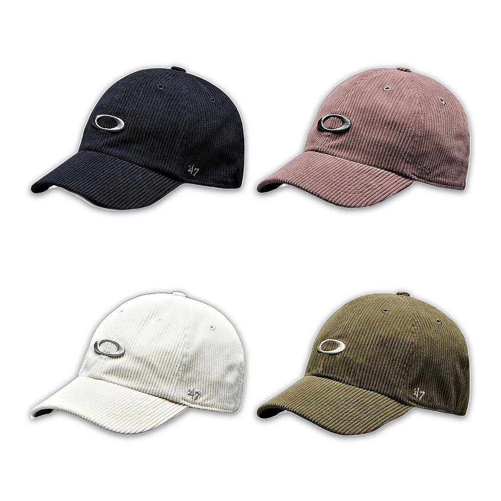 Мужская вельветовая кепка-бейсболка в стиле "dad hat" Oakley Remix с регулируемым ремешком FOS902308