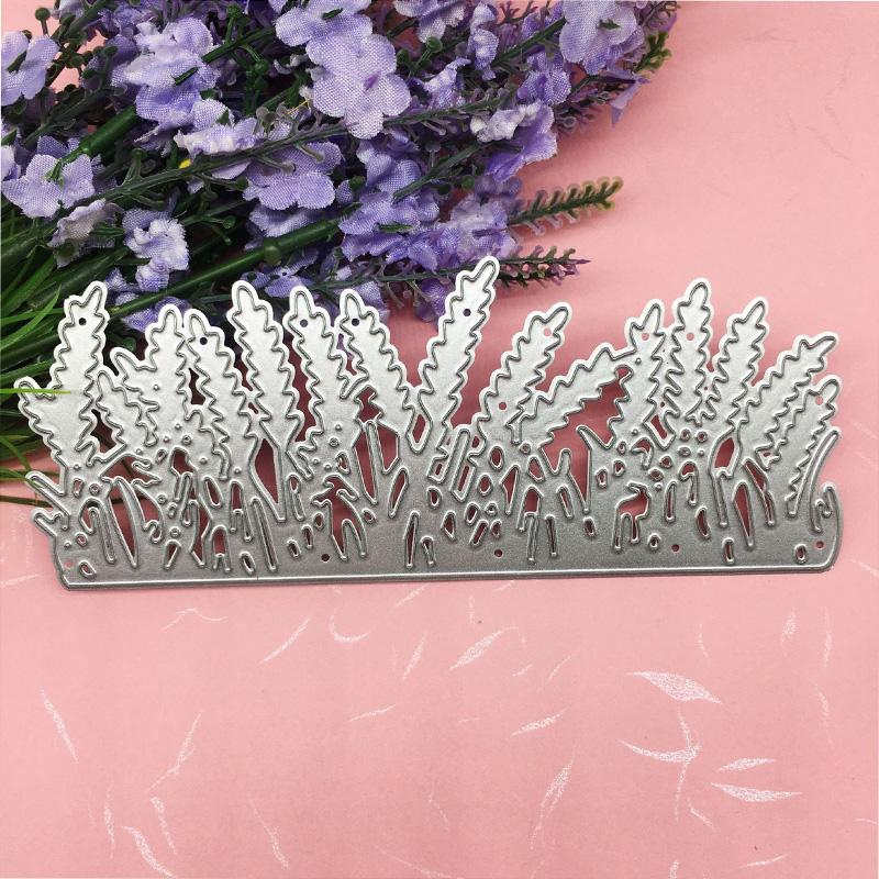Собачий хвост, дизайн травы, металлический трафарет для резки DIY, альбом для скрапбукинга, фототиснение, бумажная карта, ремесленный декор