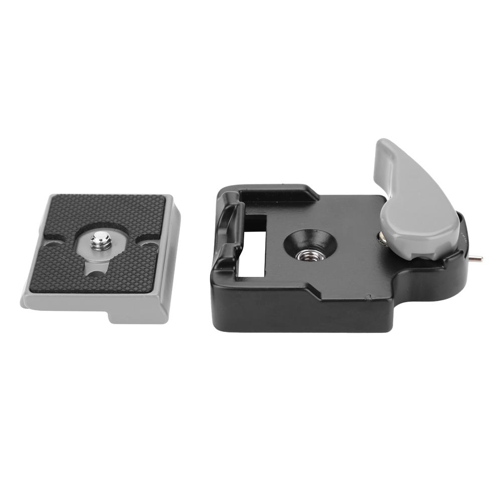 Aluminum Alloy Quick Release Clamp Adapter Plate for DSLR Camera Tripod Ball Head