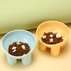 Pet High-legged Neck Protector Cat Bowl Water Bowl Pet Feeding Bowl Puppy Cat Food Bowl Inclined Pet Bowl Cat Supplies