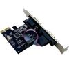 1 шт. Rs232 Com Pci-E Pci Для Express Expansion Adapter Автомобильные DIY Аксессуары Pcie на 2 Последовательных Db9 Карту