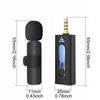 Wireless K35 Lavalier Lapel Microphone Wireless 3.5mm Lavalier Mic  Camera/Speaker/Smartphone
