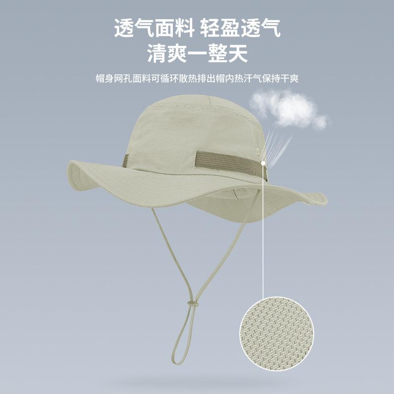 Летняя шляпа от солнца защита от УФ-лучей шляпа от солнца ультралегкая мужская панама регулировка стропой шляпа для рыбалки