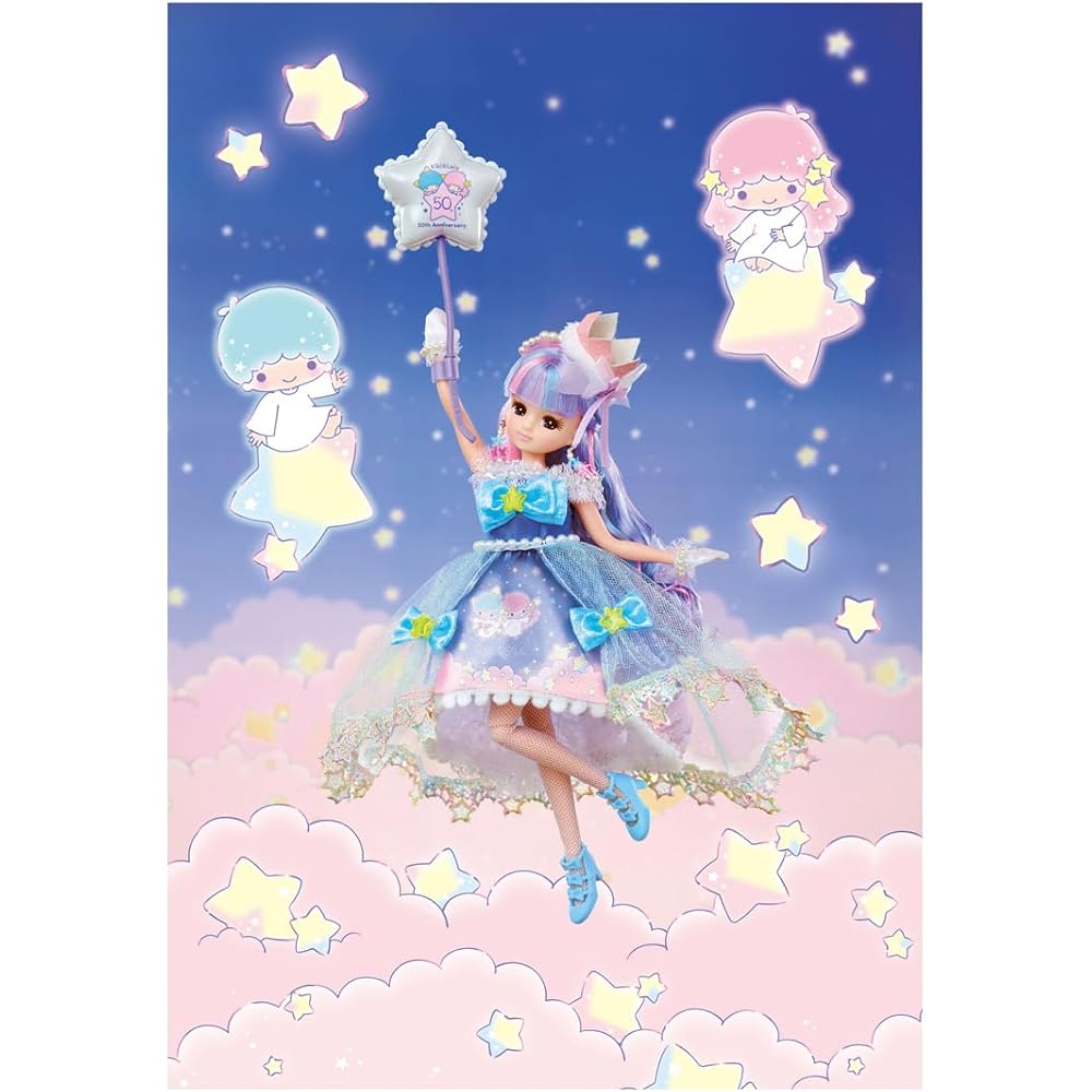 Takara Tomy Licca-chan Doll Photogenic Kiki & Lala 50th Anniversary Style 20cm