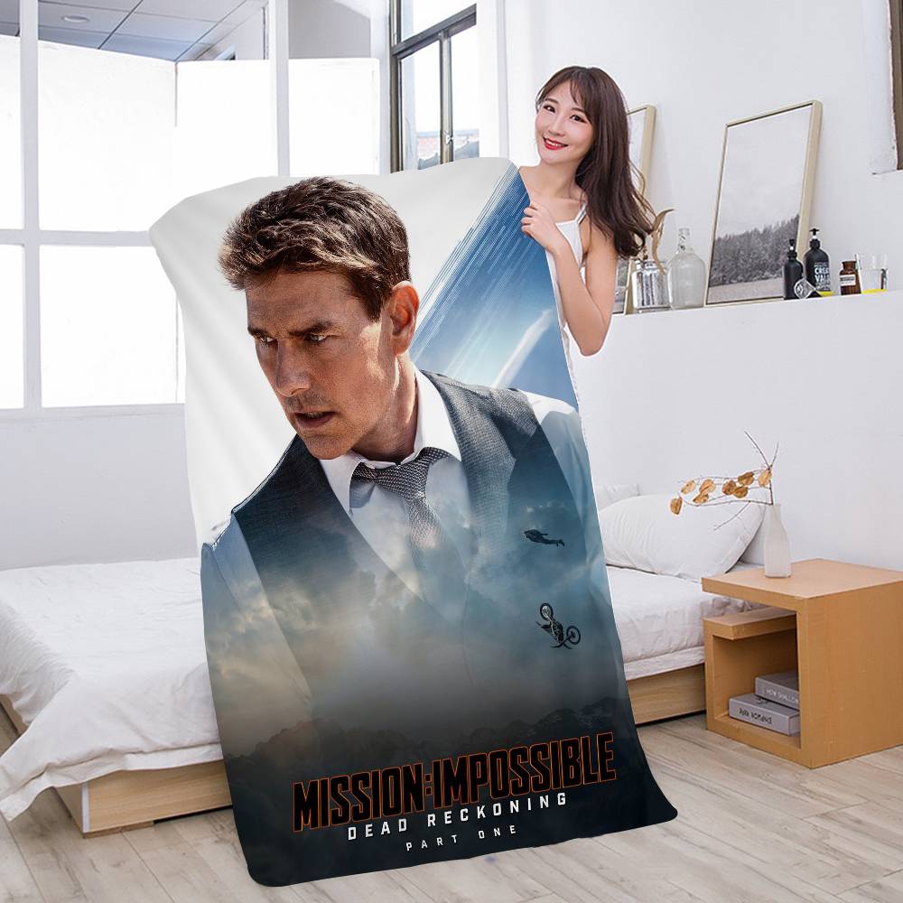 Pop Movie Миссия Невыполнима Микрофибра Пляжное полотенце Впитывающее Быстросохнущее Мягкое Йога Плавание Курорт Альпинизм Полотенце