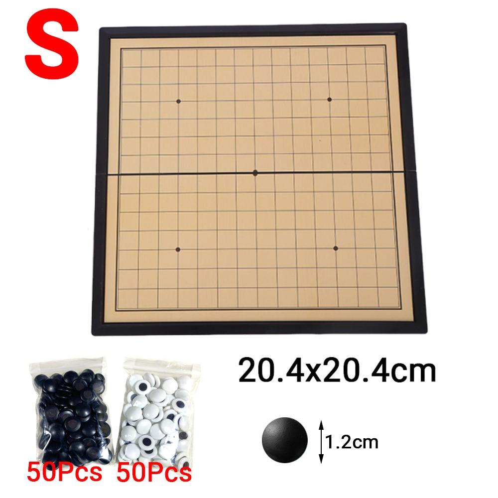 S/M/L/XL Gomoku Game Set Foldable Chessboard Strategy Game Foldable Board Game Set  Tabletop Game