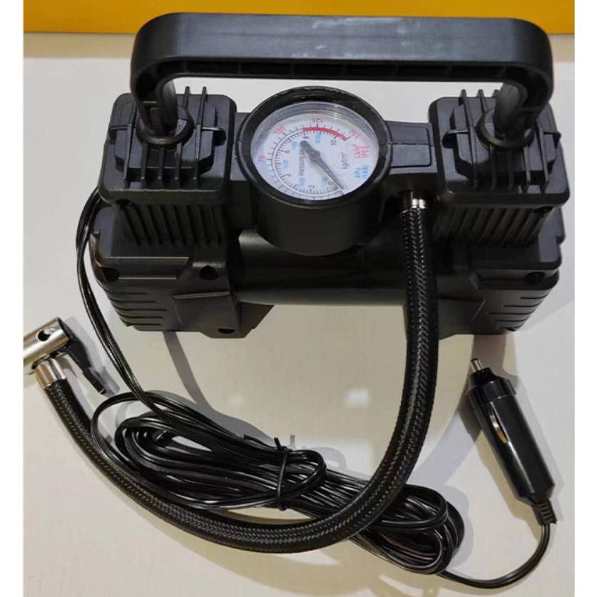 Car Air Inflator Pump With Emergency LED Light 150 PSI 50 L/min Portable Tire Inflator with Digital Display For Car 12V 120W Air Compressor Pump