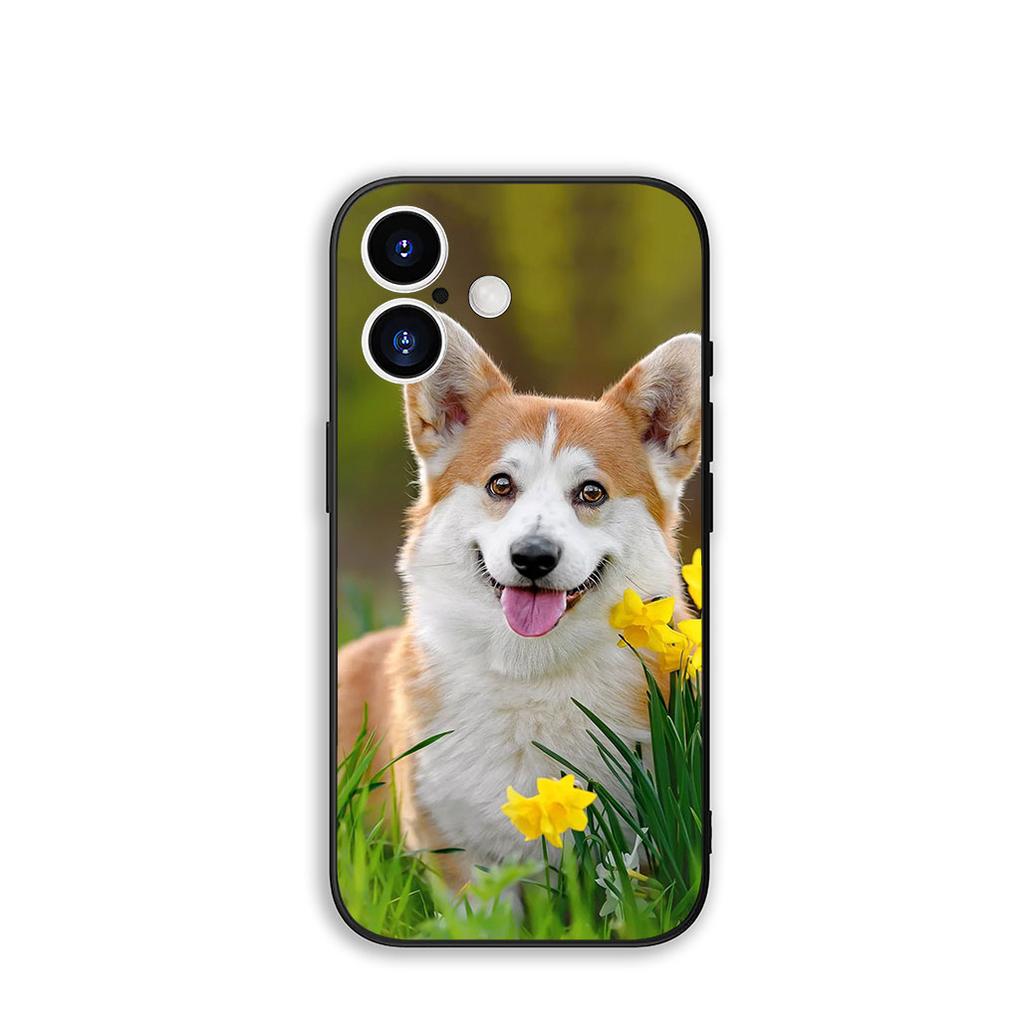 Phone Cover Pet Lovely Dog Corgi Casing for Apple iPhone 17 16 11 Pro XS Max XR 6 7 8 Plus + 16E SE 2020 Air 5 8+ Case