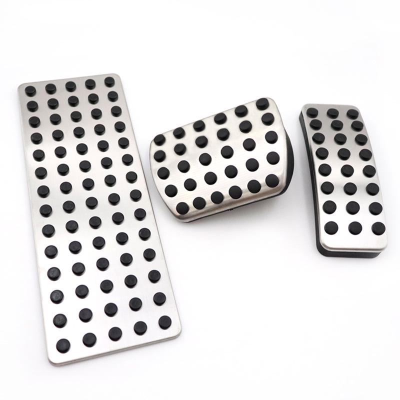 Non-Slip Pedal Set for Mercedes-Benz GLA: Accelerator, Brake, and Rest Area Decor Accessories
