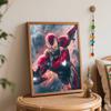 Disney Iron Man oil painting kit digital painting art handmade diy home room decorations