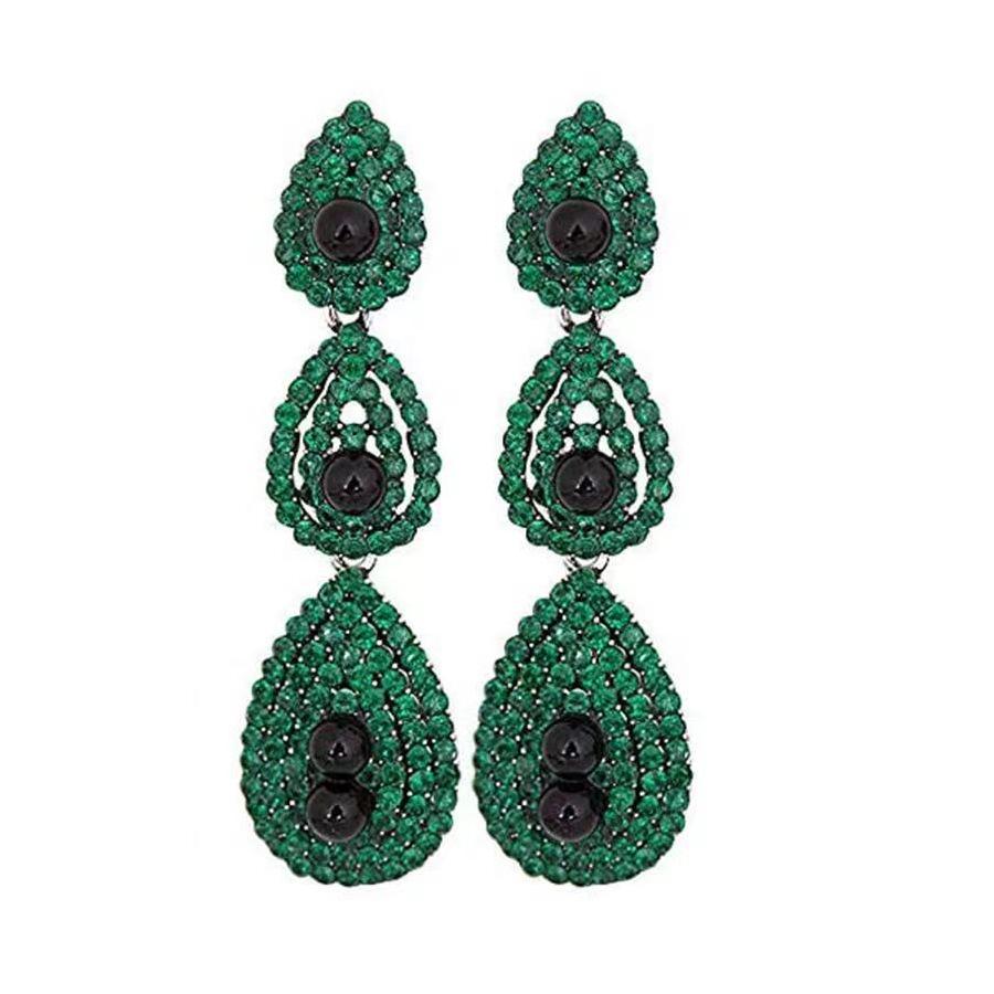 Серьги-маскарад 1920-х годов с жемчугом и бриллиантами — вечеринка в стиле Гэтсби, невеста, свадьба, бал