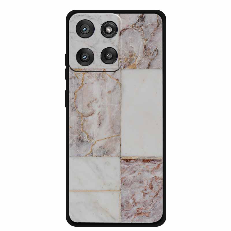 For Motorola Edge 60 Stylus Case Marble Painted Silicone Back Cover Case for Edge 60 Stylus Case Back Coque Edge 60 Stylus Cases