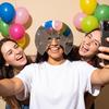Креативная зеркальная маска для фотосессии Лицевой реквизит для вечеринки Высокоотражающий пластик Косплей Хэллоуин Костюм Легкий Уникальный