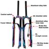 PASAK aluminum Alloy MTB Bicycle Fork Supension Air 26/27.5/29er Inch Mountain Bike 32RL100mm Fork For A Bicycle colour plating