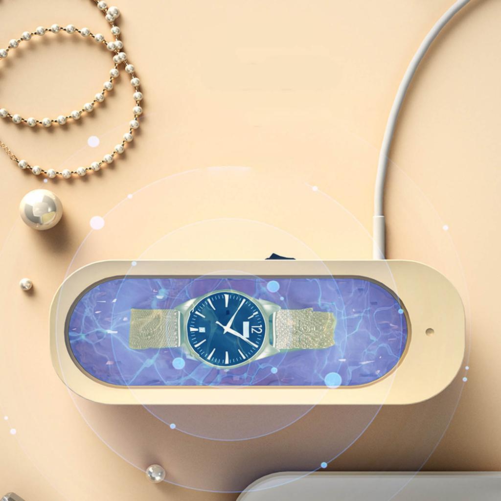 Professional Cleaning Device Multifunction Vibration Cleaning Machine for Glasses Jewelry Ring Contact Lens