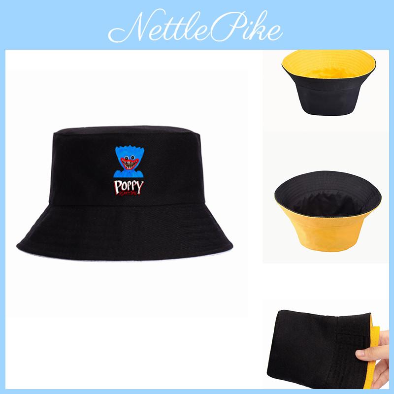 Fisherman Playtime Poppy Hat Outdoor Travel Sun Hat Wearable Doublesided