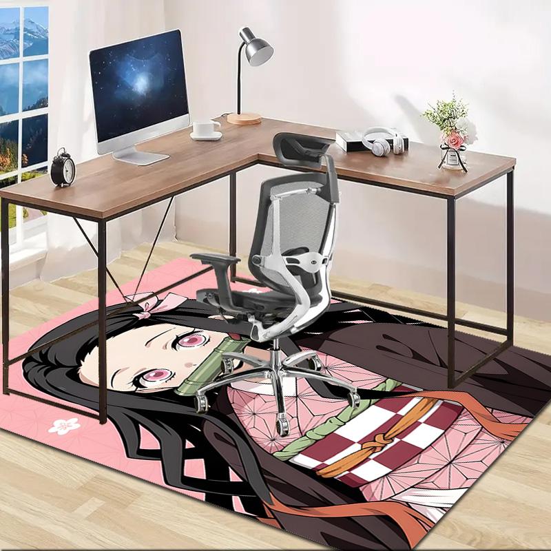 Nezouko Design Area Rug - Non-Slip, Soft & Cozy Floor Mat for Living Room, Bedroom, Office - Indoor/Outdoor Decorative Carpet
