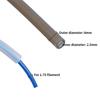Мини 3D-принтер PTFE трубка 1,75 мм Bambulab Ptfe трубка 4 м Белый Серый AMS LITE для Bambu Lab Ptfe трубка 2,5 мм 4 мм Детали для филамента