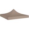 Gazebo - VIDAXL - Party Tent Roof 2x2 M - 600D Oxford Fabric - UV Resistant - Taupe