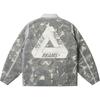 Palace X Beams Plus флисовая подкладка тренерская куртка камуфляж унисекс верхняя одежда многоцветная 3818059613915