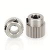 5 - Piece Set of 36 - Tooth Stainless Steel Extruder Gears - 3D Printer Parts Drive, Compatible with CR - 10,CR - 10S, S4, S5, Ender 3 and Ender 3 Pro