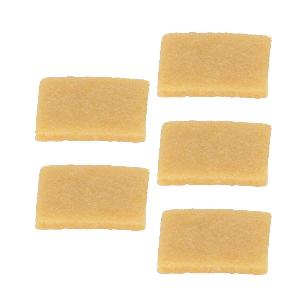22 Pcs Adhesive Eraser Quadrate Manual Natural Rubber Reusable 7x5.1cm DIY Cutting Glue Residue