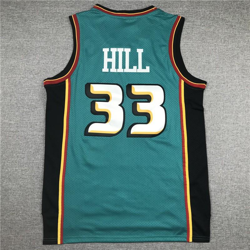 Mens Detroit Pistons Basketball Jersey With Embroidered Name Number - Rose 25 Griffin 33 Drummond 0 Thomas 10 Rodman