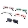 2020 Trendy UV400 Summer Eyewear Rectangle Sun Glasses Square Sunglasses Shades Fashion Sunglasses