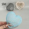 Ornamental Shrimp Habitat Floating Betta Hammock Heart Shape Aquarium Hideout Feeding Ring Hideaway Cave Bed Resting Spot for Nano Tanks Corydoras