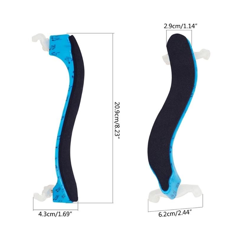 Удобный плечевой упор для скрипки 4/4 и 3/4 Универсальный плечевой упор для скрипки с регулируемыми по высоте ножками Прочный