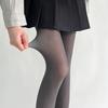 Women Thin Colored Stockings Shimmering Striped Sexy Semi Sheer Pantyhose Tights