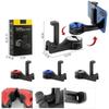 3 in 1 Car Back Seat Headrest Hook Mobile Phone Holder for Bag Purse Cloth Grocery Storage Hook Phone Holder Auto Fastener Clip