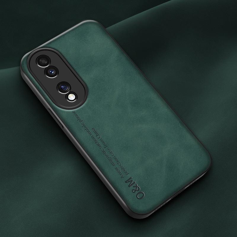 Модный замшевый кожаный чехол для телефона Huawei Nova 9 11 SE 12 Honor 50 70 90 Pro со встроенным магнитом и противоударным силиконовым чехлом