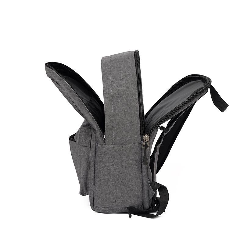 Мужской прочный водонепроницаемый рюкзак для ноутбука из ткани Оксфорд для бизнеса и путешествий