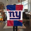 Giants Printed Flannel Blanket, soft throw for bedroom sofa, washable, fan merchandise, great gift.