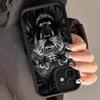Силиконовый защитный чехол с рисунком тигра для Apple11iPhone16/15/14 Полностью закрывающий13 Лестница Чехол для телефона12