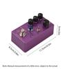 Педаль эффектов искажения для гитары MOSKYAUDIO MAD COW GAIN/VOL/TONE/VINT/MOD/4-Mode Knob DC 9V 6.35mm