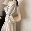 Женская стильная сумка-мессенджер большой емкости с регулируемым ремешком, легкая сумка-полумесяц, дорожная сумка для улицы
