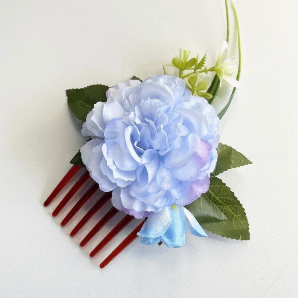 Bohemian Flower Hairpin Hair Clip Wedding Bride Accessories Sweet Flower Hair Comb Thailand
