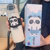 Термобутылка Xihe Little Panda с градиентом, нержавеющая сталь 316