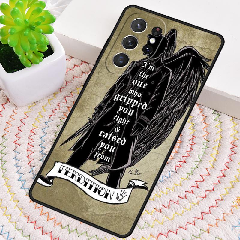 Чехол для телефона Castiel ангел Господень сверхъестественное для Samsung Galaxy note 10 pro S26 Ultra S23 S24 FE S25 S21 S22 PLUS