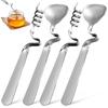 4 Pcs Coffee Spoon Stainless Steel Honey Spoon For Tea Jam Spoons Espresso Spoon Measuring Scoop Kitchen Dining Bar Accessory
