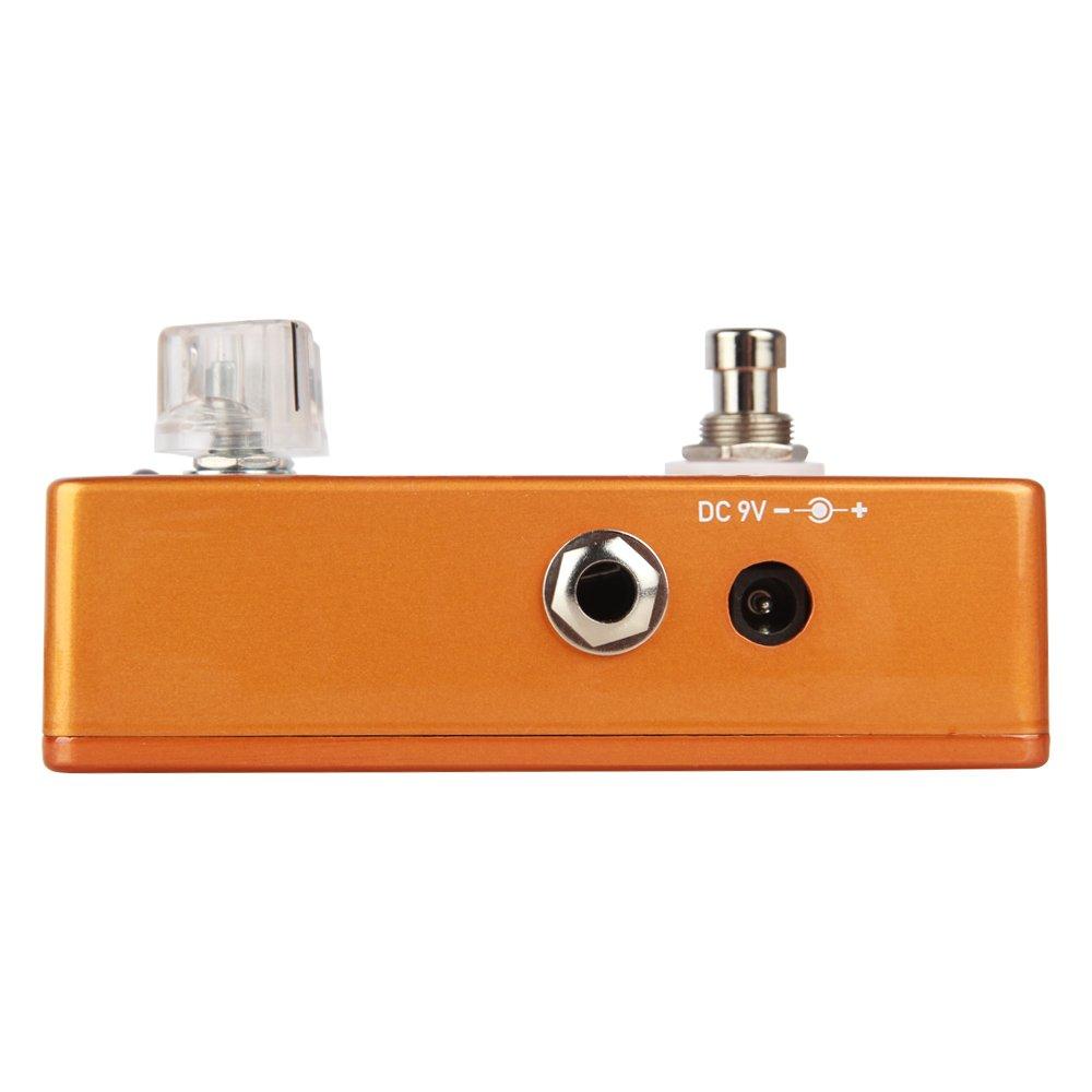 GOKKO AUDIO Angel Chorus Pedal Classic Modulation Effect for Clean and Distorted Tones Adjustable Rate and Depth Controls 9V DC Power Supply GK-23 -