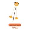 Игрушка-дразнилка для кошек Garfield с отпечатком лапы: Саморазвлекающаяся плюшевая игрушка, устойчивая к царапинам и укусам