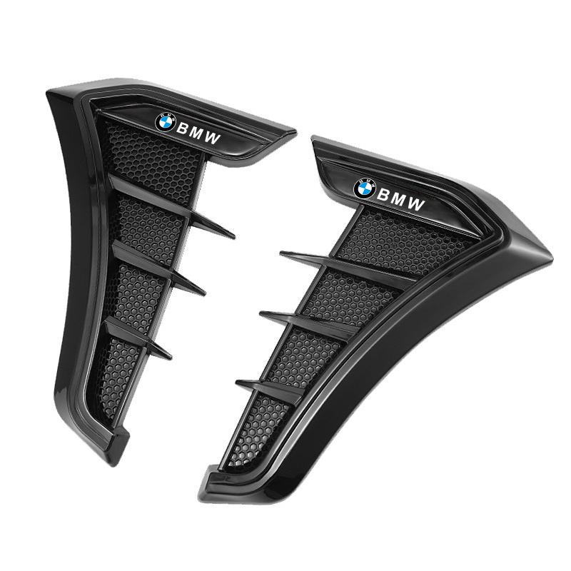2Pcs Car Side Leafboard Sticker Flank Fender For BMW M Power Performance M3 M5 X1 X3 X5 E30 E36 E39 E46 E87 E91 E90 E60 E82 H111