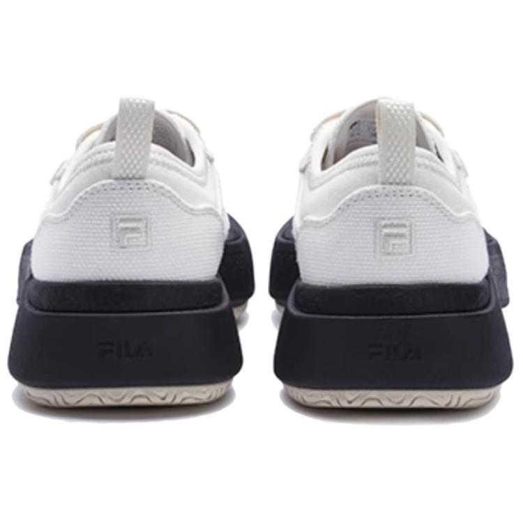 Fila Jellyfish Casual Shoes Comfortable Lightweight Simple Low-Top Canvas Women Sneaker Tofu-White F12W421305FTA