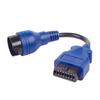 Универсальный соединительный кабель OBD 38Pin на 16Pin из ПВХ, 38-контактный кабель для оборудования OBDII, кабели для считывателя Obdii, подходит для автомобиля